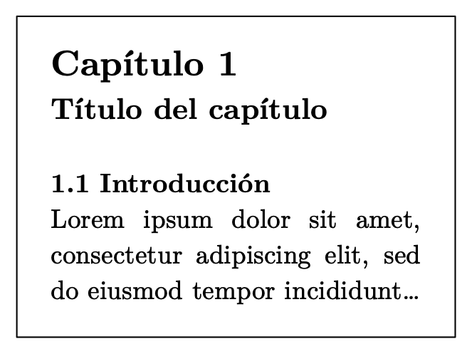 Escritura de Tesis con LaTeX
